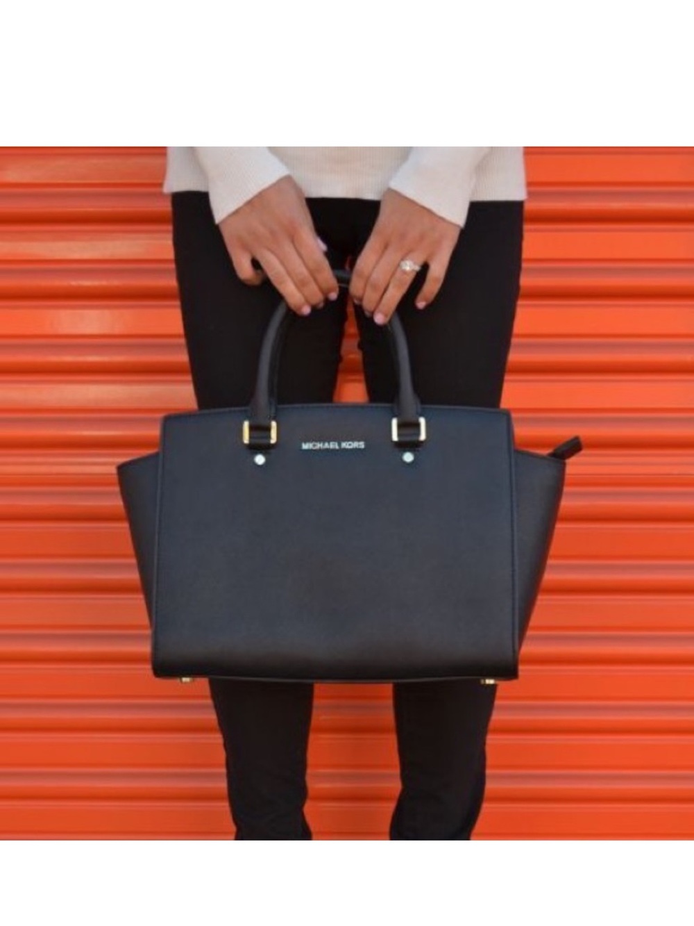 Michael Kors Selma With Gold Hardware